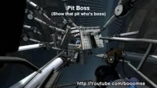 Portal 2 Achievement guide Pit boss