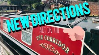 New directions | NARROWBOAT dwelling artists #narrowboat #boatlife #boatlife