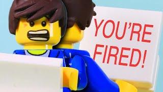 LEGO Billy Bricks Gets FIRED! | STOP MOTION LEGO | Final Episode! S07E09 | Billy Bricks