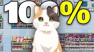 I Played 100% of Meowjiro... i now love cats :)