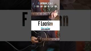 F Locrian Scale | Guitar Scales for Beginners | Guitar Theory with Aman Verma #learnguitar