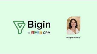 How can Bigin by Zoho CRM help your small business?