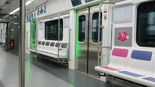 서울지하철 4호선, 수인분당선 정왕역의 오전시간대 전동차/Seoul Line4 JeongWang Stn.