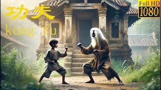 Action Movie! Useless boy receives guidance from an old beggar, defeating a martial arts bully.