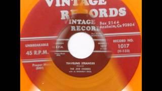 JIVE CHORDS - TRAVELING STRANGER / SCHARMEER'S - I'VE WAITED SO LONG - VINTAGE 1017 - RECORDED 1958