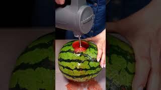 Fresh watermelon juice  #kitchenexperiments  #asmr