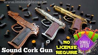 9mm Beretta Sound Cork Gun Special Diwali offer Cork Gun Sound Test No License Required #diwalioffer