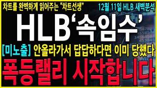 [HLB 에이치엘비] "긴급" 와...이게 새벽에 나오네요! 코스닥 5% 상승에도 상방을 막은 진짜이유! 결국 급등을위한 세력들의 준비단계입니다! #hlb#hlb목표가#hlb주식