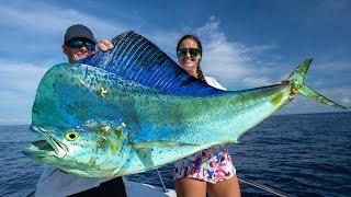 MASSIVE Mexican Mahi Mahi! Catch Clean Cook