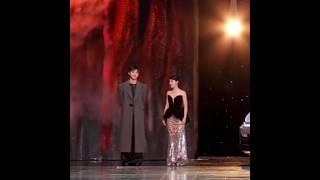 Dai Gao Zheng y Chen Fang Tong en su primera alfombra roja - Premios Estrella de Tencent Video ️