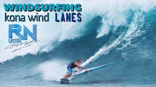 Epic Windsurfing Session - Kona Wind Lanes, North Shore Maui, Hawaii