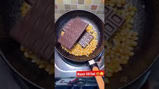 dairy milk chocolate popcorn?? recipe #shorts #youtubeshorts