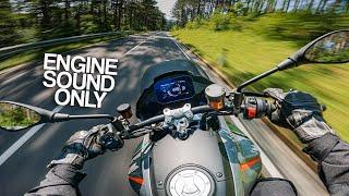 Is it FAST though? Moto Guzzi V100 Mandello S sound & quick review [RAW Onboard]