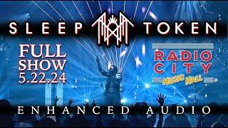 Sleep Token, Radio City Music Hall, Full Show, Teeth of God, New York, NYC 2024 (4K, Enhanced Audio)