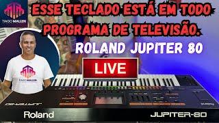 LIVE TIAGO MALLEN - ROLAND JUPITER 80  (TECLADO SENSACIONAL) #live #tecladistas  #louvores