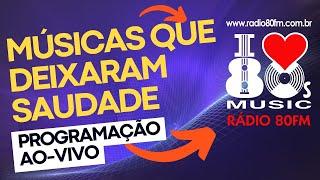 Programação Rádio 80FM e Nostalgia FM - Flashback - anos 70,80 e 90 16/12/24 -São Paulo-Rafael Dutra