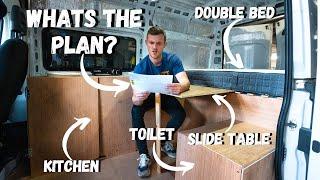 MY VAN DESIGN & LAYOUT | MWB Fiat Ducato Whats The Plan? - No Experience Van Build