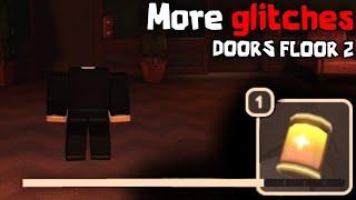 MORE GLITCHES in DOORS FLOOR 2... & Tricks