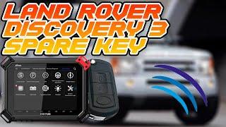 Programming A Spare Key Using XTool X100 Pad 2 | 2004 Land Rover Discovery 3