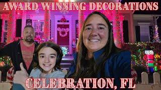 Celebration, Florida Residential Christmas Decorations Award Winners! Plus A Few Of Our Favorites!