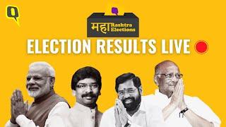 Maharashtra and Jharkhand Election Results 2024 LIVE | The Quint