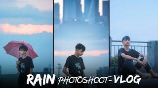 Rain Photoshoot Vlog || After Rain Photography Ideas