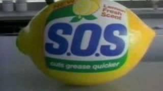 SOS Dish Cleanser Tv commercial 1986