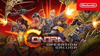 Contra: Operation Galuga – Launch Trailer – Nintendo Switch