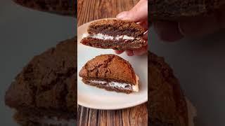 Gingerbread Cookie Sandwiches  #glutenfreedessert #dairyfreerecipes #gingerbreadcookies