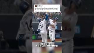 He got HURT CELEBRATING a home run!