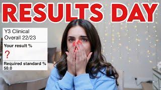 REACTING TO MY MEDICAL SCHOOL RESULTS | did I do enough??