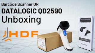 Barcode Scanner QR DATALOGIC QD2590 Unboxing | ENG