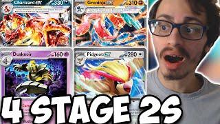 4 Stage 2s In One Deck! One Of The Craziest Decks From Sacramento Regionals!