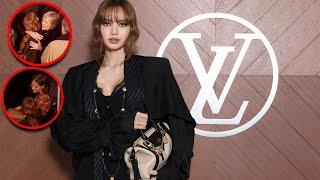 Lisa ST0LE all Spotlight at Louis Vuitton FW25 | Cute Front-Row Moments & Warm Hug with Fred’s Mom