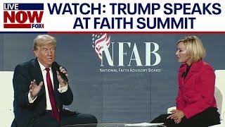 Trump speaks at faith summit in battleground Georgia | LiveNOW from FOX