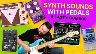 Sound Strategies : FIVE Bass Synth Guitar Pedal Combos