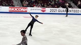 Nathan Chen, "Mozart Medley", GP Skate America 2021, free skate run through, Las Vegas, Oct 23, 2021