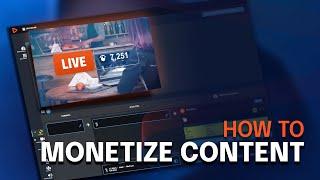 How to Monetize Content in LiveU Studio