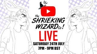 Drawing Arcadon's Gunslinger | The Shrieking Wizards Live