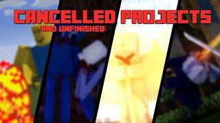 Unfinished or Cancelled Projects | Minecraft Animations