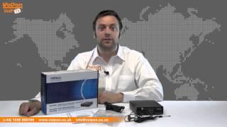 PORTech MV-372 GSM/VoIP Gateway Review / Unboxing