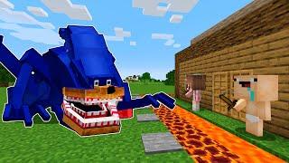 SHIN SONIC TAPES vs CASA SEGURA en MINECRAFT! 