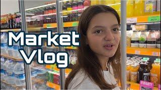 MASAL İLE MARKETTEN DEĞİŞİK ABUR CUBURLAR ALDIK / MARKET VLOG