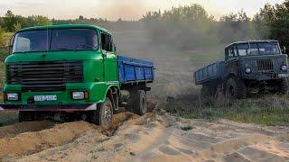 Which truck is better off road  Soviet GAZ-66 or German IFA W50L   Let's check!