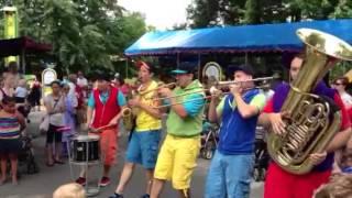 Brass band at Dutch Wonderland