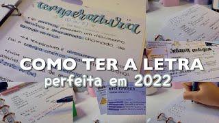 COMO MELHORAR SUA LETRA EM 2022 