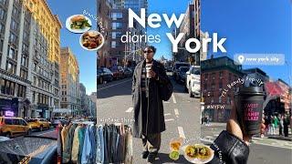 LIFE IN NYC: Morning Routine, YSL Beauty Pop-Up, Vintage Finds, & Exploring The City | A NYC Vlog