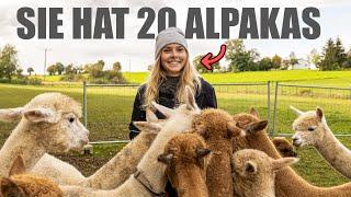 Lea hat eine Alpaka Farm  | Wie ist das?