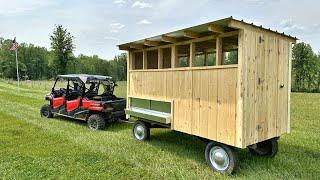 You've never seen a Chicken Coop like this before! Watch me build it!