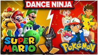 Freeze Dance Brain Break ️ Super Mario & Pokémon ️ Just Dance ️ Dance Ninja ️ Matthew Wood